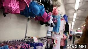 Lucy Tyler's tight teen pussy pounded in intense POV