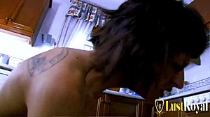 Nasty Brunette Milf Endures Throat Face Fucking and Pussy Pounding Bent Over