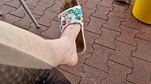 Chubby Italian Milf Nicoletta's Public Farting Lingerie Laughs Compilation