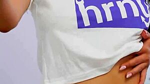 sexy latina teen masturbating wet pussy on phone for bf 😘📱