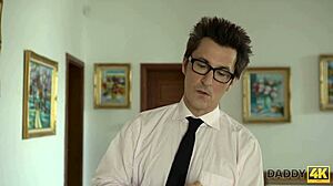 Jennifer Simons Can't Say No To Old Man's Cock