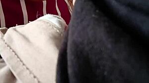 Roommate Blows Sister's Husband Secret Bedroom Close-Up