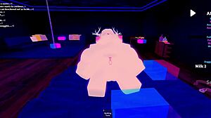 i pound this 18+ slutty bitch doggystyle in my freaky roblox room