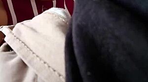 Roommate Blows Sister's Husband Secret Bedroom Close-Up