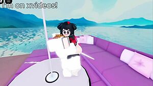 Big cock bends her over for rough doggy ass pounding!