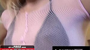 blonde leah luv 😍 worships big dick then rides wrecked 💦