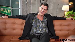 latino papi j you ready for cassidy luxe's oiled ass worship footjob and cowgirl ride?