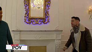 Dean Pounds Curvy Babe Big Tits Ass Cowgirl Doggystyle Homemade MMF