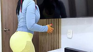 colombian milf sayafit, fix my tv then pound my ass?