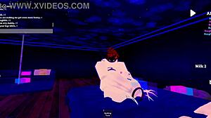 i pound this 18+ slutty bitch doggystyle in my freaky roblox room