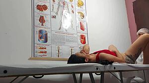 Doctor Fingers Ass Then Pounds Young Patient Hard