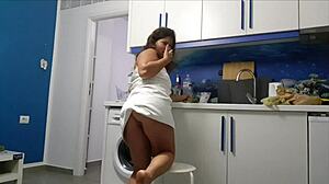 stranger sneaks sperm deep in milf's hostel ass?