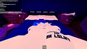 i pound this 18+ slutty bitch doggystyle in my freaky roblox room