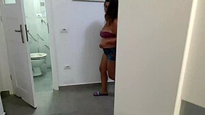 stranger sneaks sperm deep in milf's hostel ass?