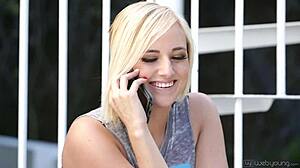 kate england and angel smalls lick shaved teen pussies in lesbian cunilingus action