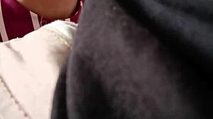 Roommate Blows Sister's Husband Secret Bedroom Close-Up