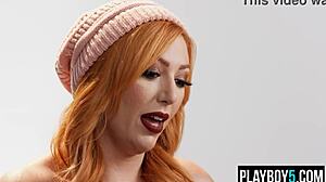 Bbw Milf Lauren Phillips fingers hairy pussy to orgasm!