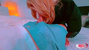 pounding stepmom's ass cowgirl anal ride creampie pov