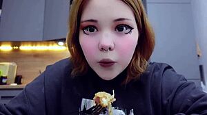 furiyssh chubby cutie mugbang makes me so damn hungry!