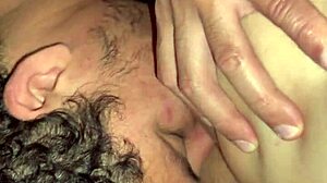 Wife's huge clit sucked on cam, wet pussy moans rich