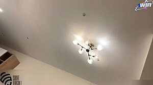 Top Model's Pretty Face Drenched in Thick Cum