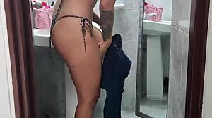 blonde invites me over toys ass then fucks hard