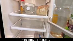 Asian Stepdaughter Ember Snow Craves Stepdaddy's Monster Cock Ride