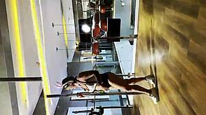 Blonde bunny grinds black cock pussy till hot cum reward.