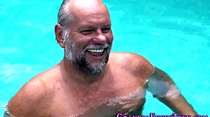 you like this teen slut banged by perverted old grandfather?