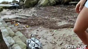 Barely Legal Teens Compete in Crazy Rough Pussy Fucking Contest!