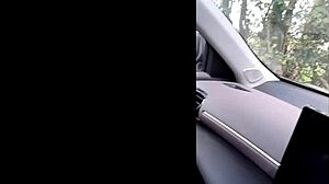 Public Layby Wank—Guys In Van Missed The Show!