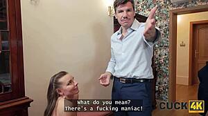 Husband Watches Sexy Wife Bounce On Stranger's Thick Cock