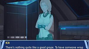 GROPING Those ORANGE TITS in Trainer 4!