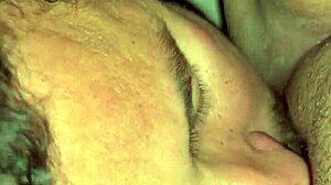 Wife's huge clit sucked on cam, wet pussy moans rich