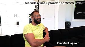 girlfriend's big tits titty fucked on her birthday for lucky boyfriend will