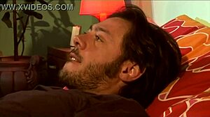 This busty horny slut begs for cock deep in her hairy wet pussy