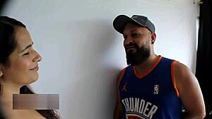 hot colombian milf mother-in-law fucks to revenge unfaithful girlfriend in homemade sex