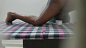 Squeezing Every Drop of Cum Milk in Steamy Massage!