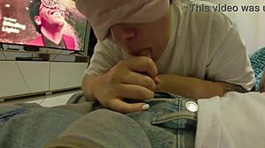 Mil Billion Views! Stepmom Rewards With Monster Cock Blowjob!