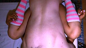 shy secretary fucks boss in his room after work while partners clueless