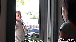 arabic milf alina angel fucked hard by best friend's young son dirty talk ass