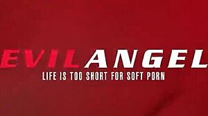 kinky latex policewomen fist and probe submissive babe's gaping ass