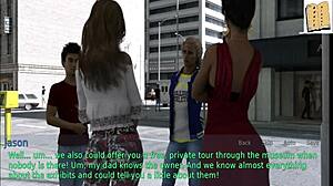 a blonde milf wife seduces stepson with big tits ass in homemade erotic game play