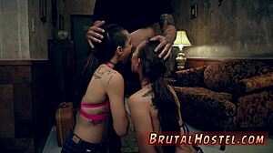 aussie bondage teen bitches orgasm hard in bdsm shop first time