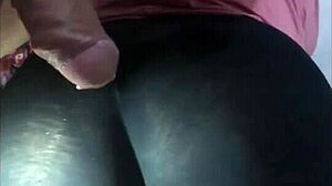 gym yoga leggings tease turns homemade fuck with hot neighbor