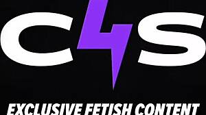 outdoor public pussy eating closeup with juicy shaved lips and clit worship bts