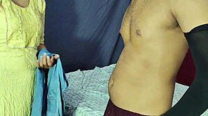 my indian girlfriend in kurta salwar loves romantic sex with me