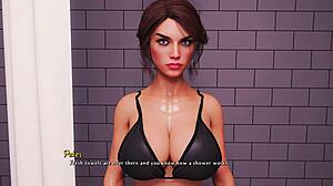 Bookworm Librarian's Massive Tits Bounce on Big Cock Cheating Blowjob Trailer