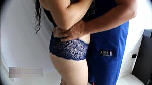 hot colombian milf mother-in-law fucks to revenge unfaithful girlfriend in homemade sex