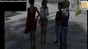 a blonde milf wife seduces stepson with big tits ass in homemade erotic game play